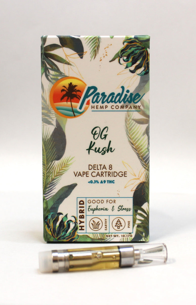 Paradise Delta8 Vape Cartridges Paradise Hemp Company